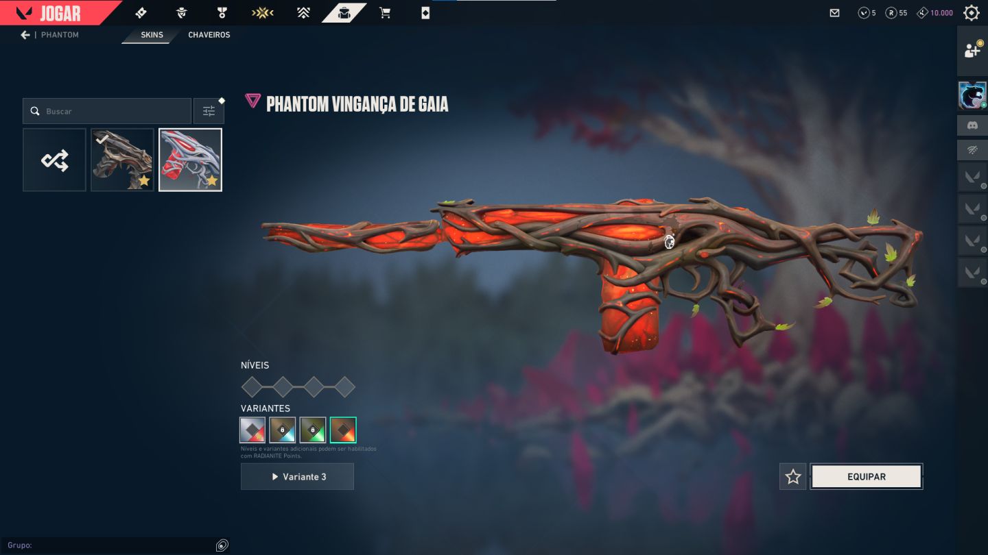 CONTA VALORANT DESAPEGO + R$ 3.000 GASTOS! ATUALMENTE DIMA 3