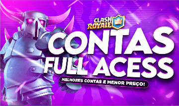 CONTA CLASH ROYALE + CONTA BRAWL STARS NO MESMO EMAIL