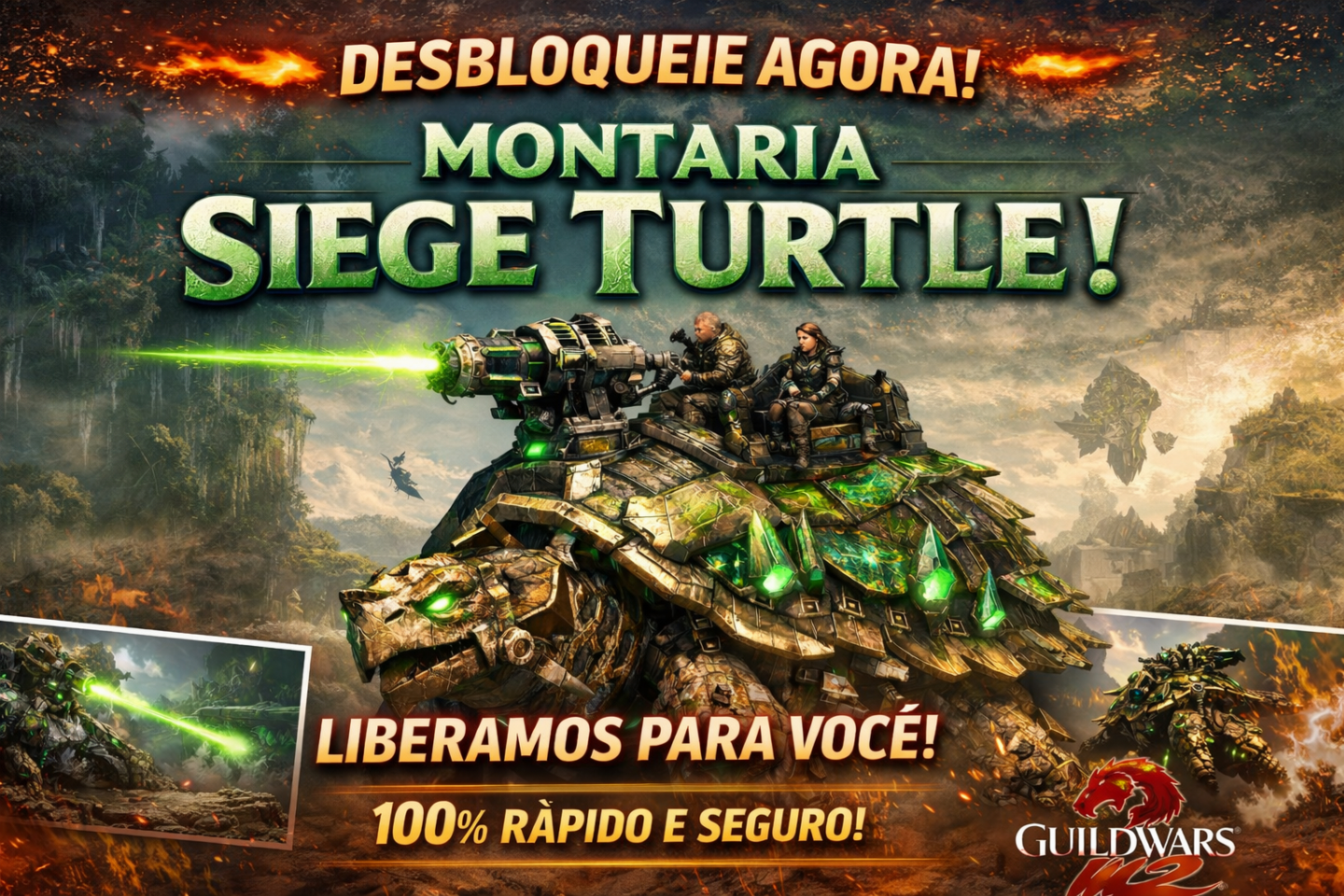 SIEGE TURTLE - GUILD WARS 2
