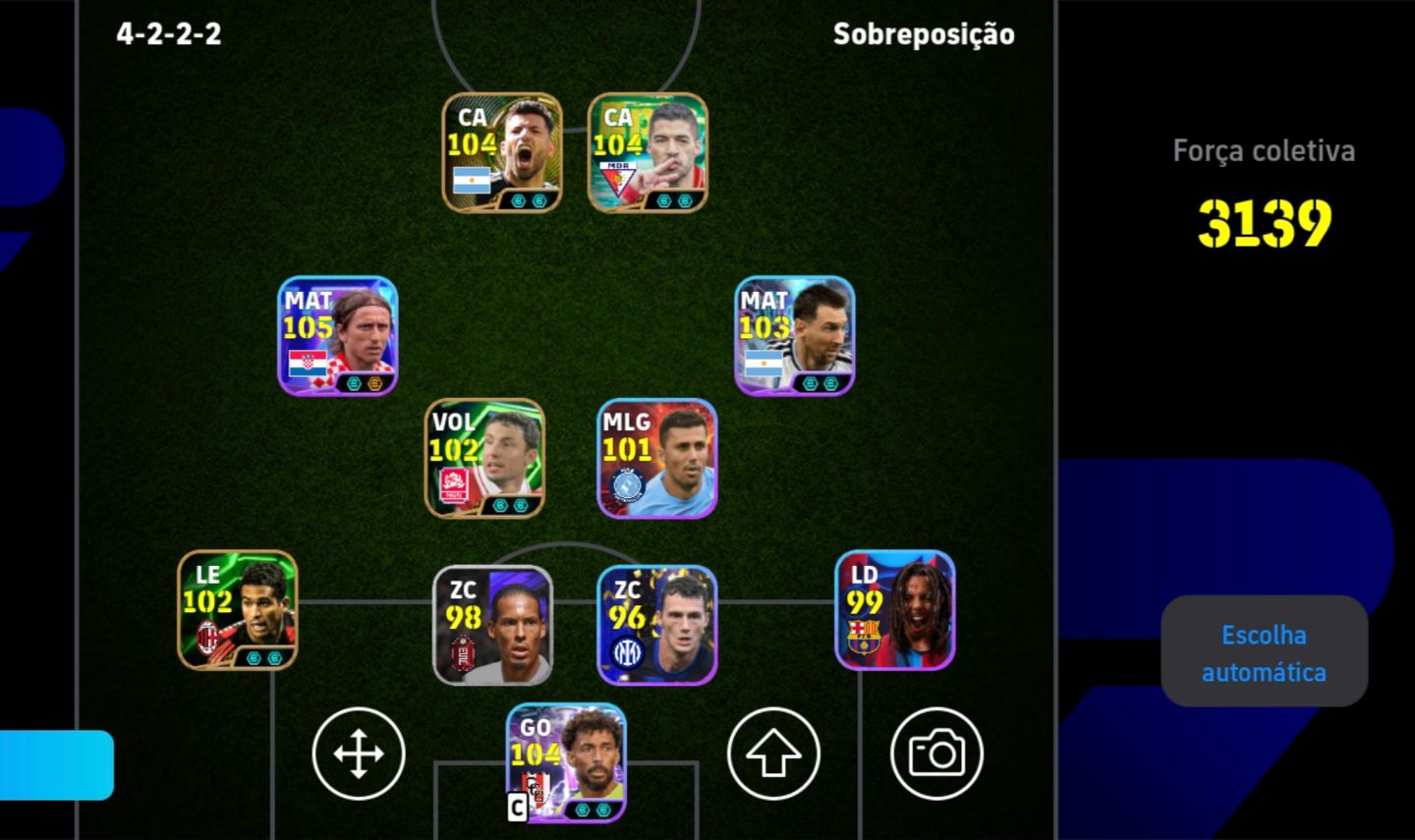 CONTA [EFOOTBALL MOBILE]