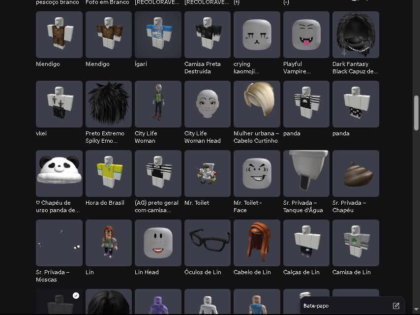 DUAS CONTAS DE ROBLOX COM SKINS E MUITAS COISAS NO BLOX FRUITS