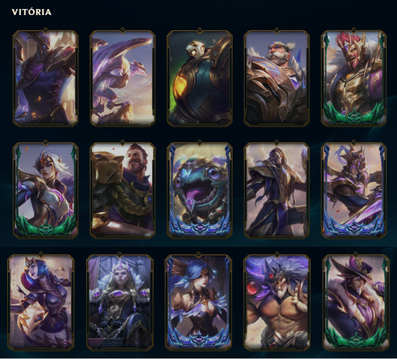 VALORANT + LOL | CONTA DE COLECIONADOR | BETA | 2015 | SKINS E BORDAS RARAS