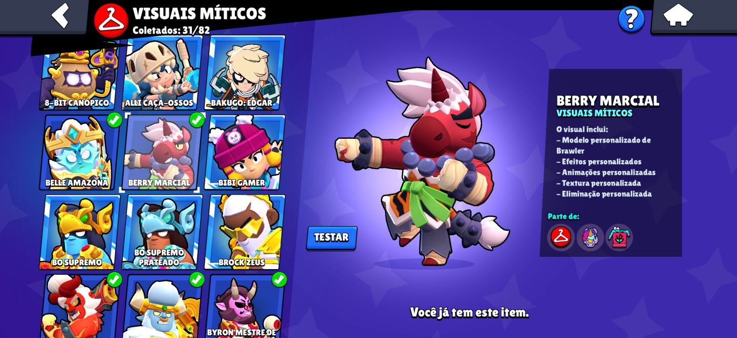 CONTA MUITO APELONA COM 90K DE TROFÉUS, 333 SKINS E MUITOS BRAWL UPADOS!