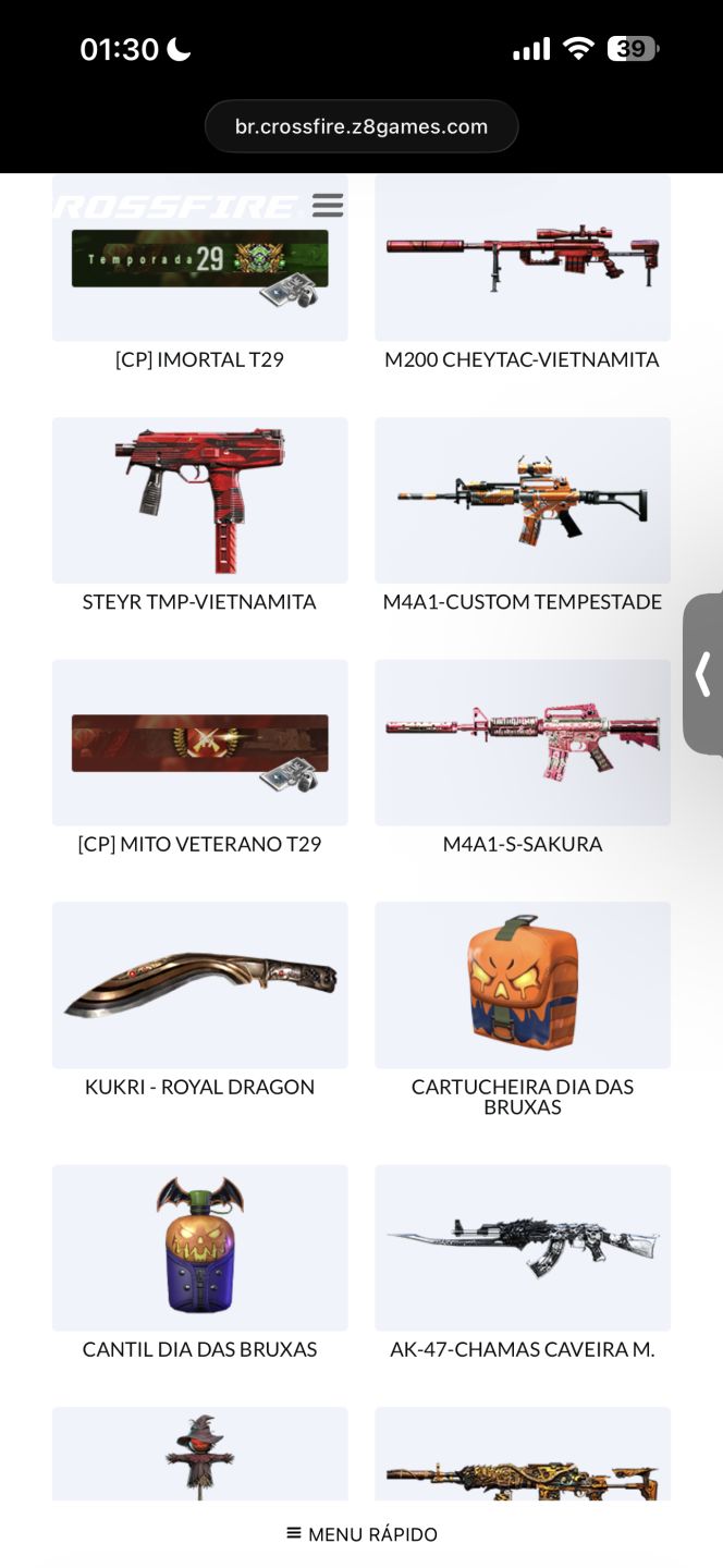 CONTA CROSSFIRE AL
