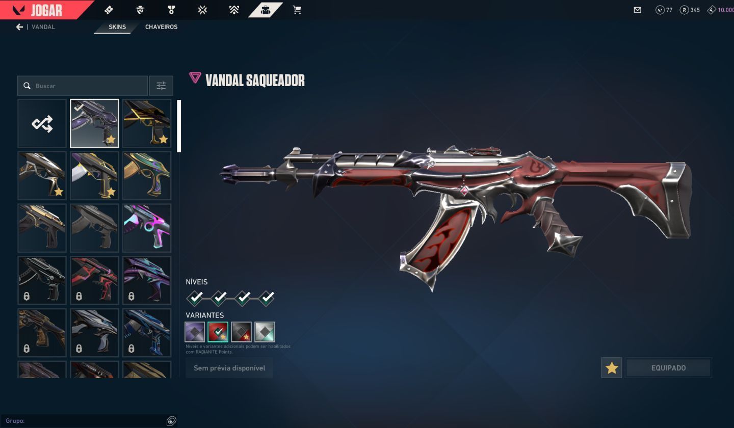 CONTA VALORANT ASCENDENTE 2 E SKINS | 1600+ GASTOS | DADOS DE RECUPERAÇÃO