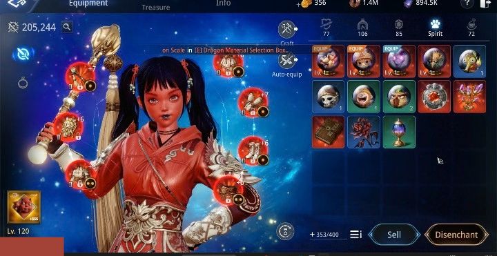 Conta MIR4 BOOSTING WORLD - LV120