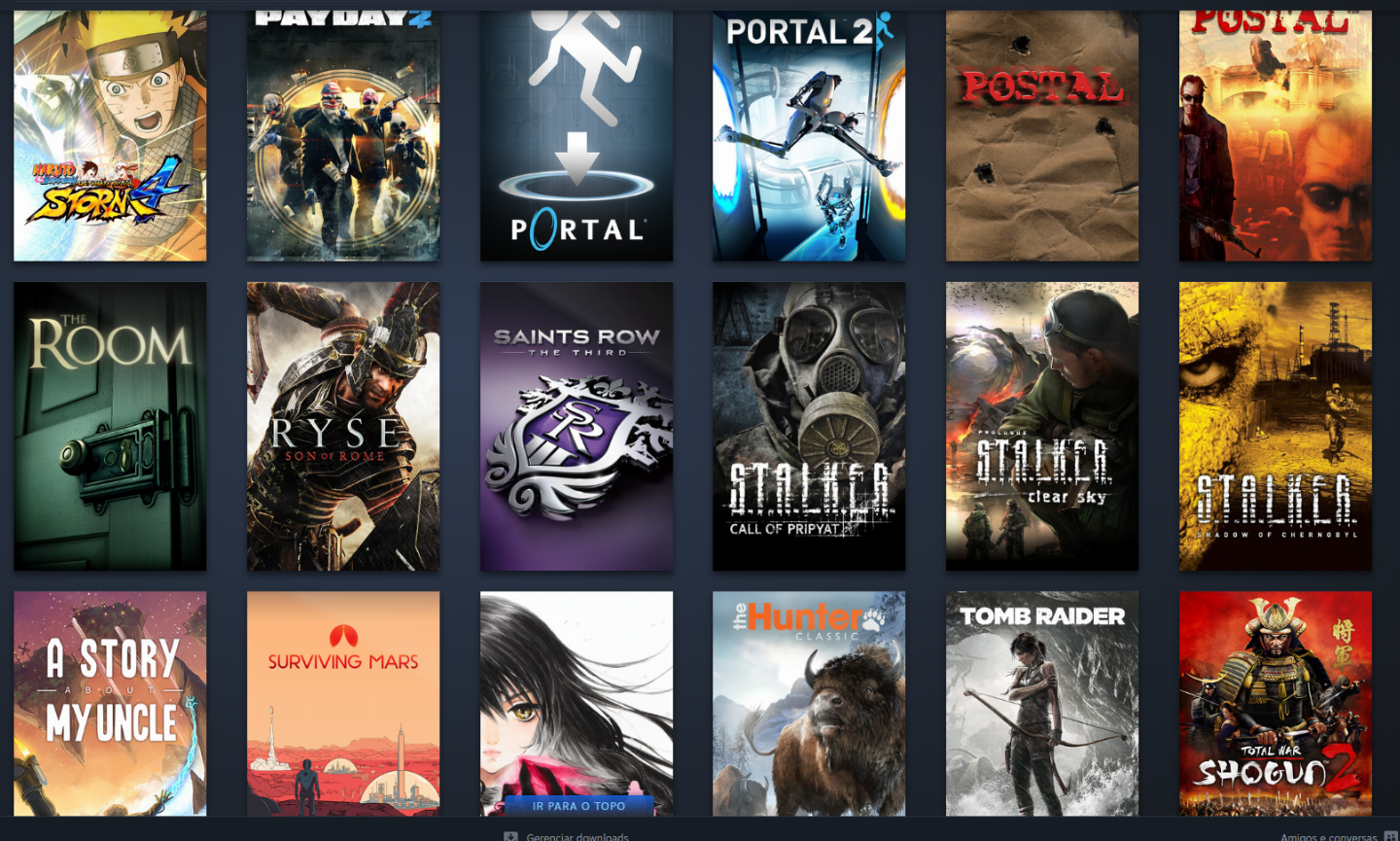 CONTA STEAM 9 ANOS (Jogos em menor preço Histórico)