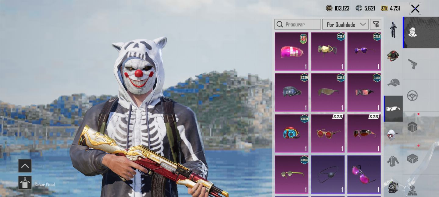 Conta pubg mobile com skin raras