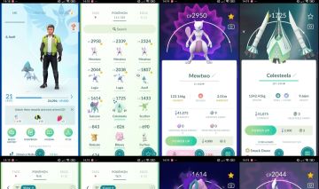 LVL 21 | 3 MEWTWO + 2 LUGIA + SUICUNE + CELESTEELA SHINY | D072