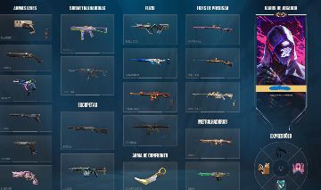 CONTA DE VALORANT COM MUITAS SKINS, KURONAMI PRELUDIO E ETC.