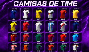 [PROMO] TODAS AS CAMISAS DE TIME VIA ID, NÃO PRECISA ADICIONAR