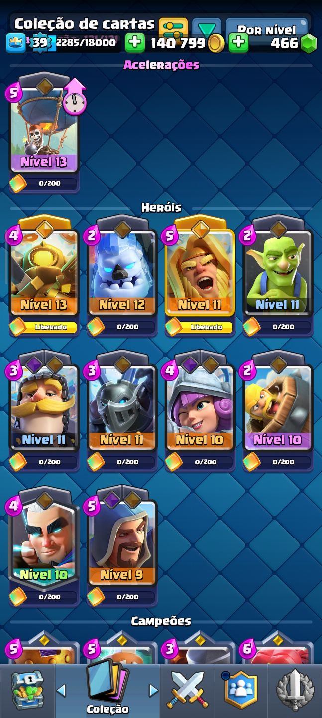 Conta Clash Royale ideal pra quem não quer começar do zero