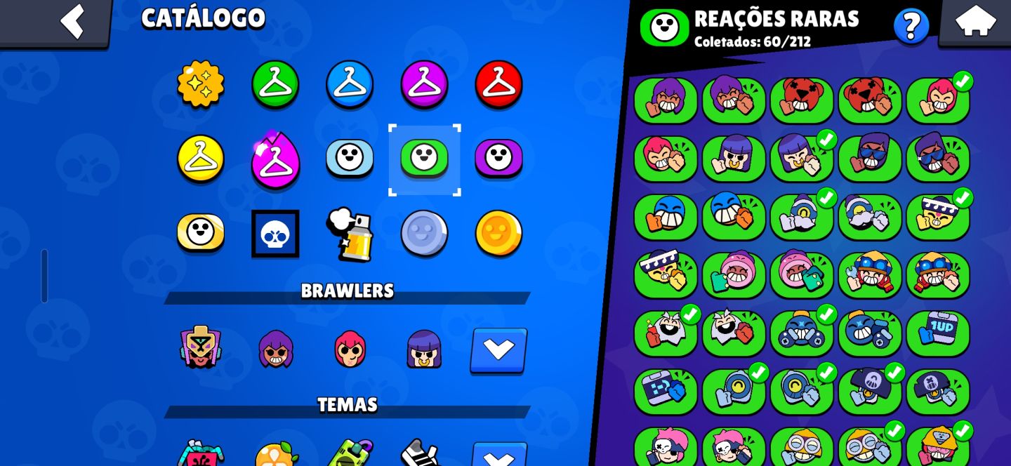 Conta de brawl stars! Com muitas skins e recurso!!