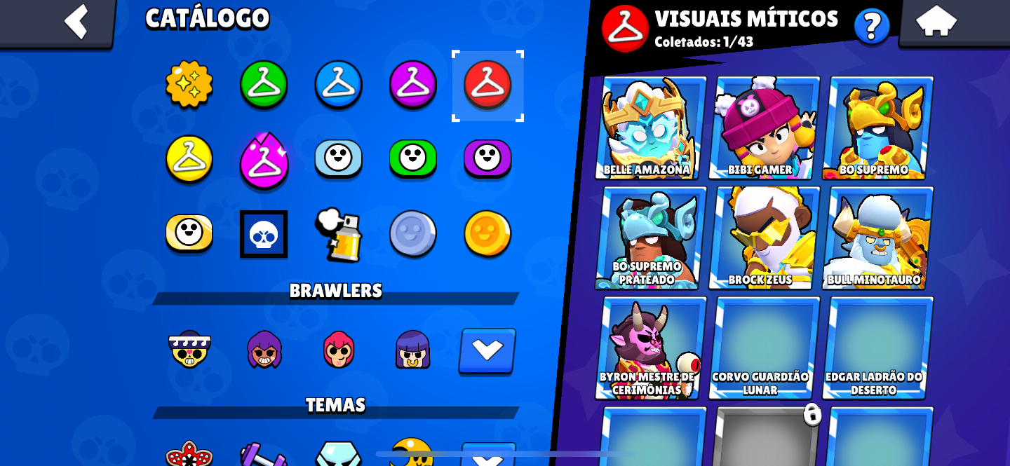 Melhor conta de braw 71/103 + conta do clash antiga VENDA RAPIDA, PROMOÇÃO
