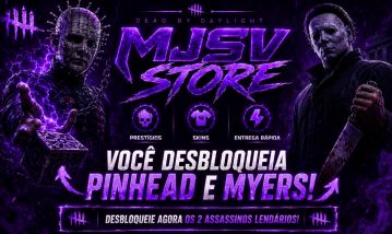 MJSV79 - KEYS DO MYERS E PINHEAD-DBD PRESTIGIOS! O MAIS BARATO DO SITE