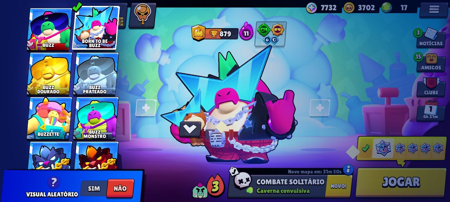 Conta de brawl stars rara