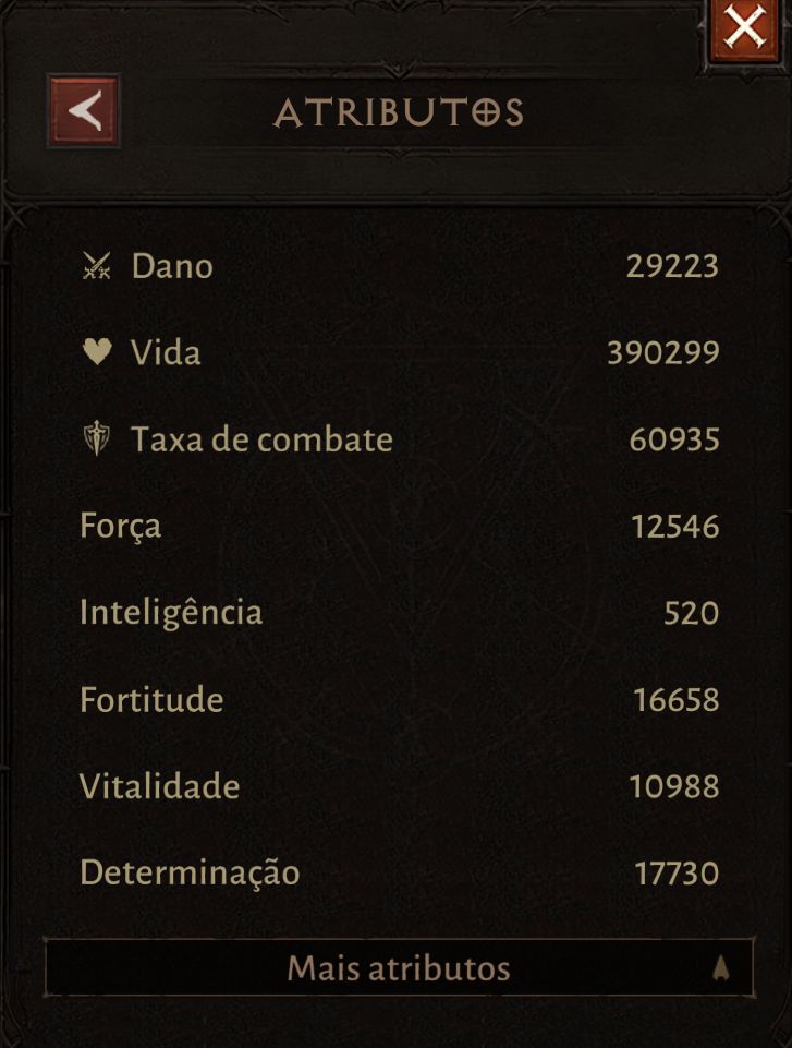 DIABLO IMMORTAL | 1570 RESO | 60.935 CR | DH 1575 | JADE SANGRENTA G4 | 21 BAÚS