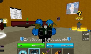 Conta Blox Fruits com graco v4!