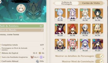 CONTA GENSHIM COM VESNA PREMIUM +MAVUIKA PREMIUM +CITLALI COM SKIN!