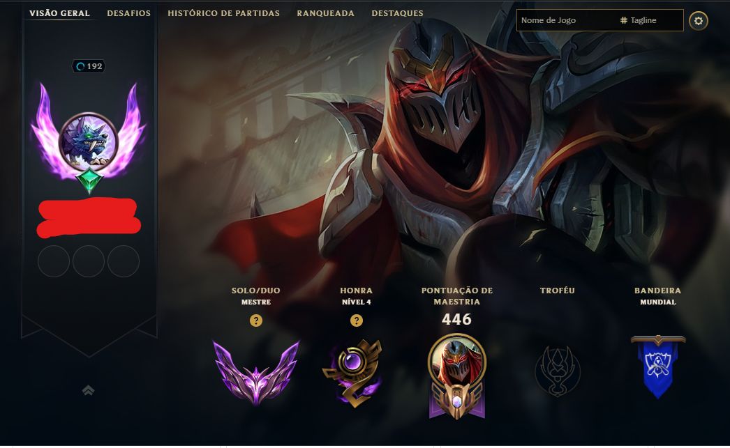 Conta lol upada a mão elo buffado