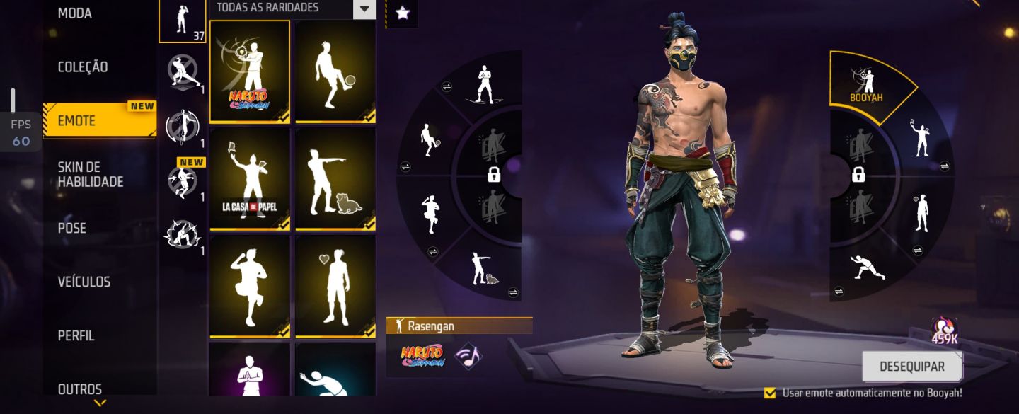 CONTA FF ANTIGA S8 ANGELICAL AZUL + VERMELHA | PRIME 4 | KAKASHI + SAKURA