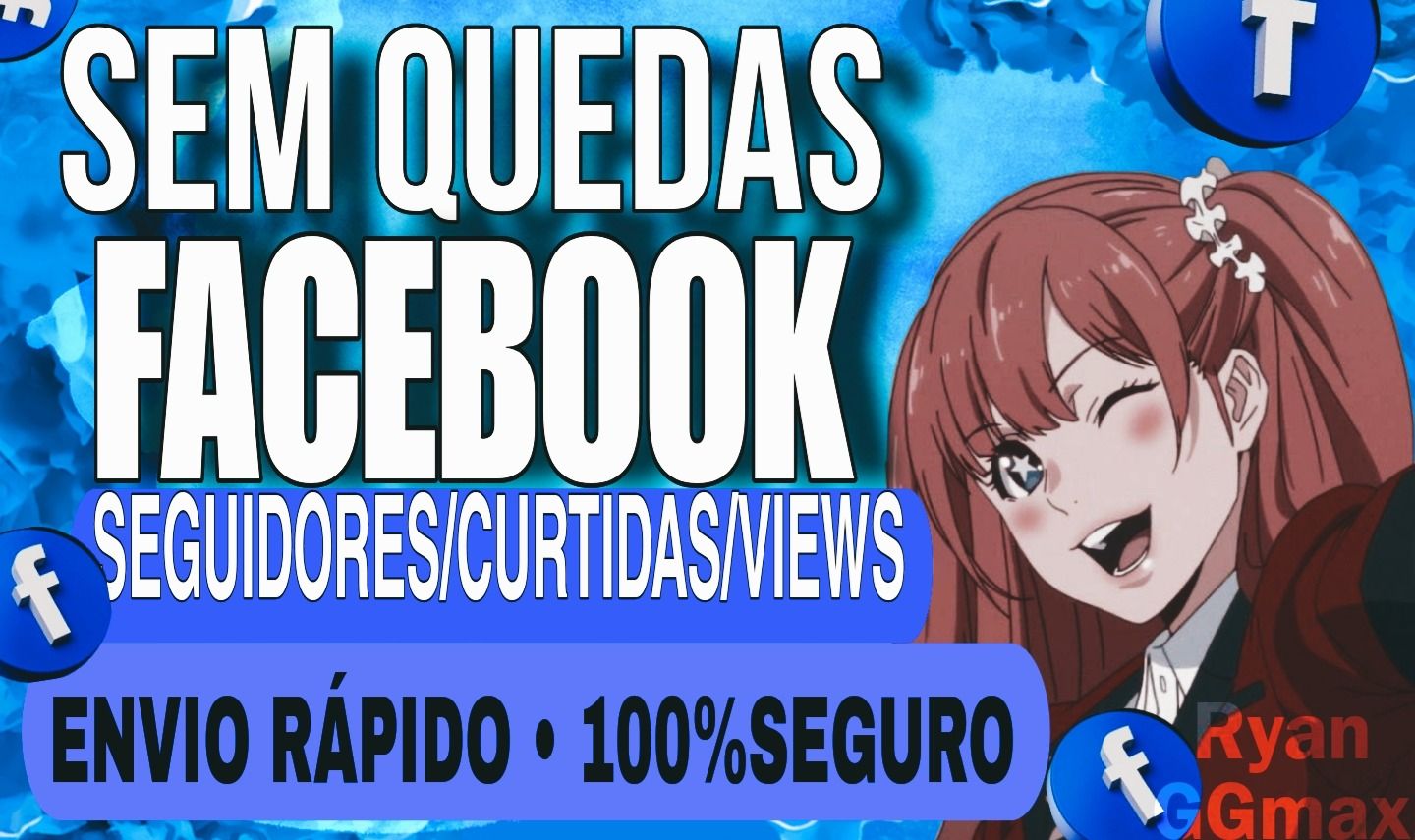 [Recomendado] Seguidores | Curtidas | Views | Membros - Facebook Página e Perfil