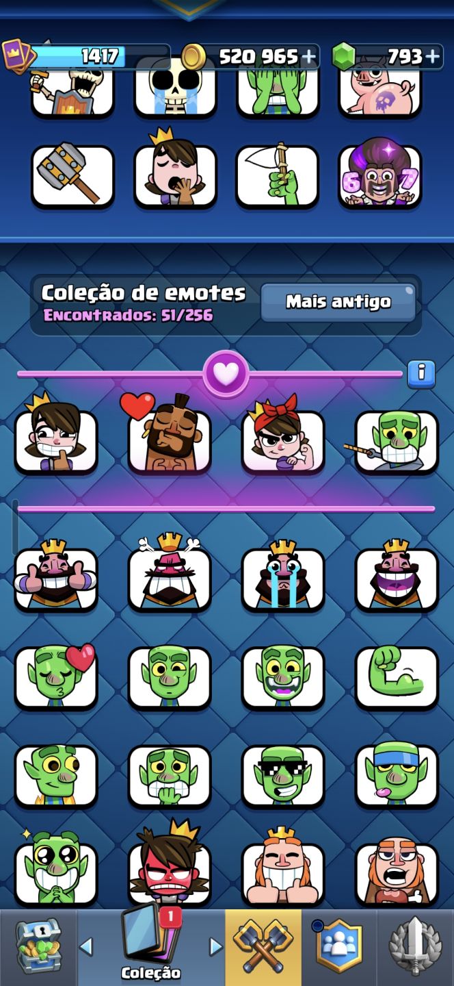 CONTA CLASH ROYALE 9.2K TROFÉUS
