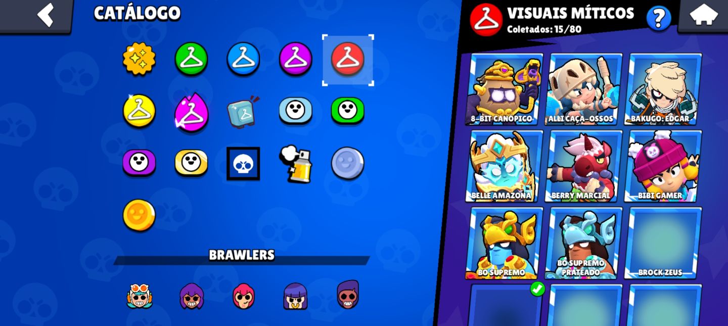 Brawl Stars | 38K Troféus | Conta 2019 | Skins Raras, Míticas e Lendárias