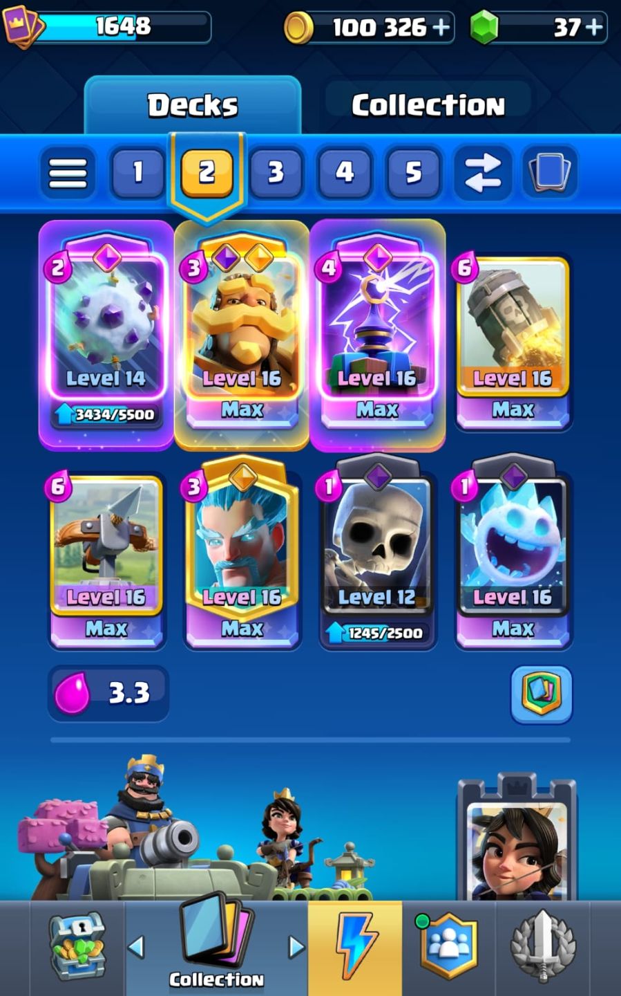 Conta Brawl stars, Clash royale, Clash of clans