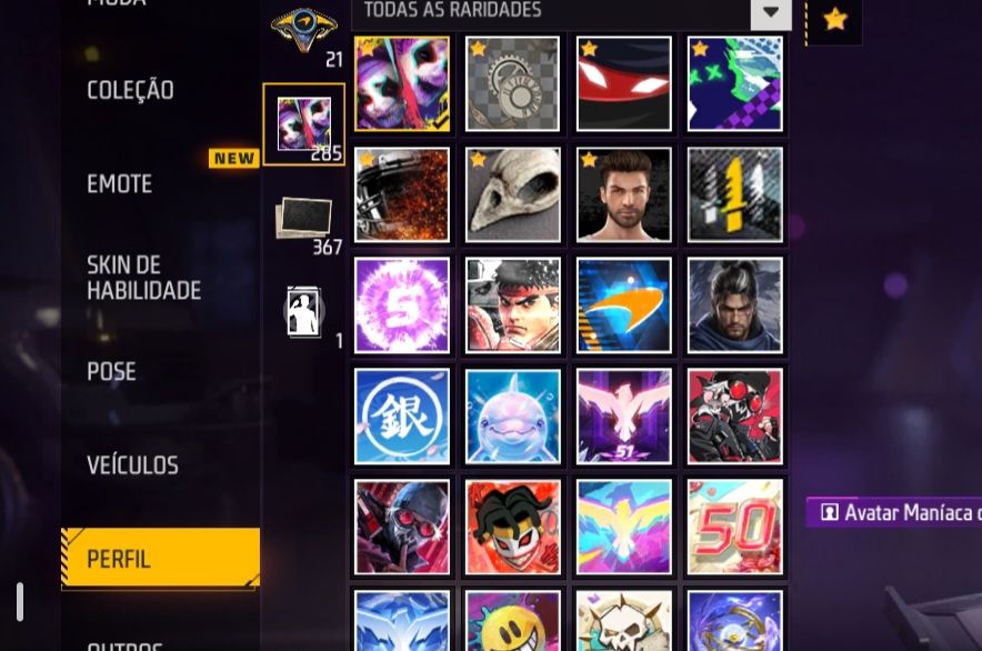 Conta freefire