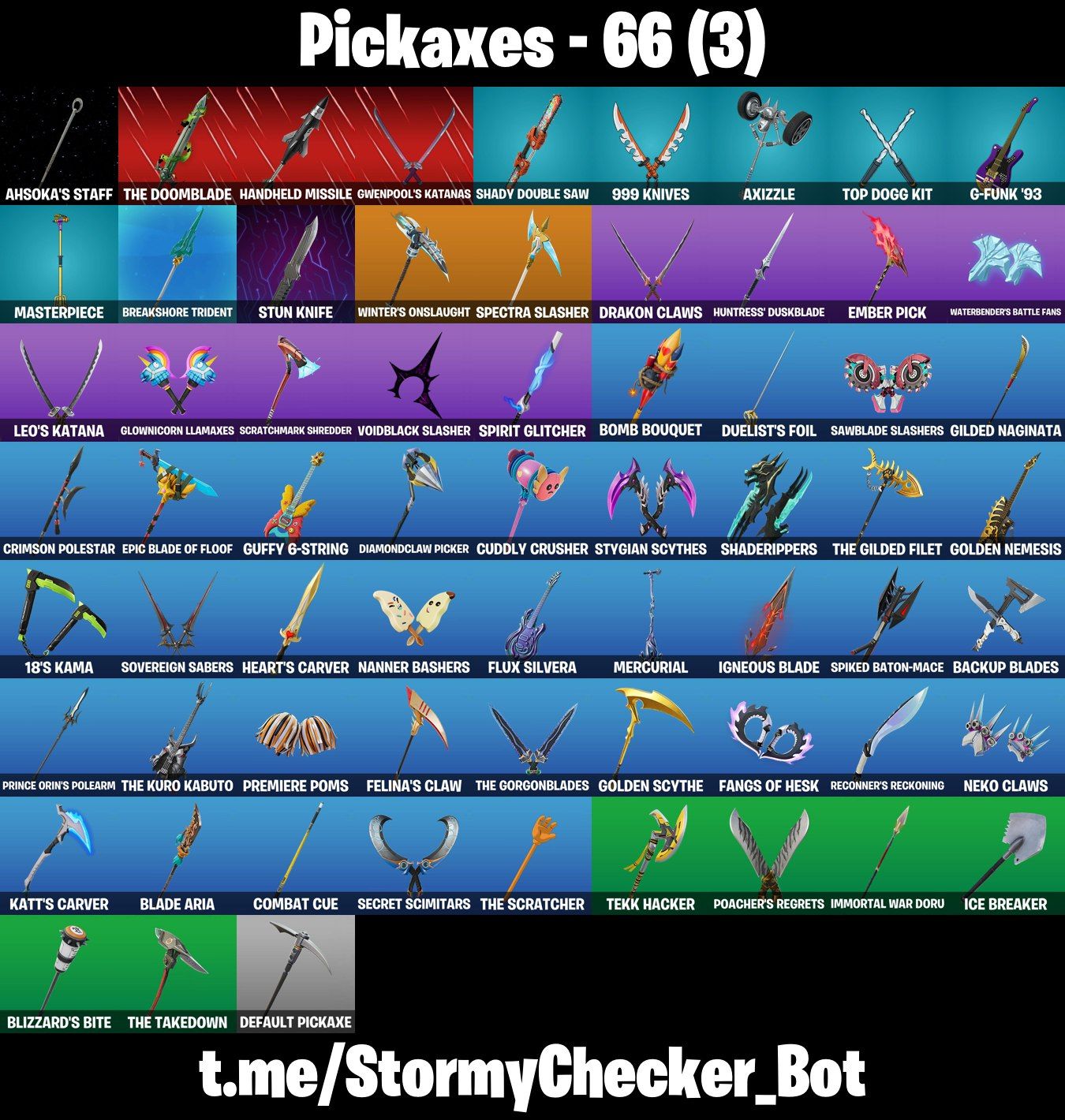 65 SKINS - SLIM SHADY - TRYHARD - RAPTOR - 6.650 V-BUCKS