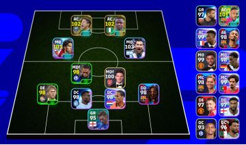Conta efootbal inicial