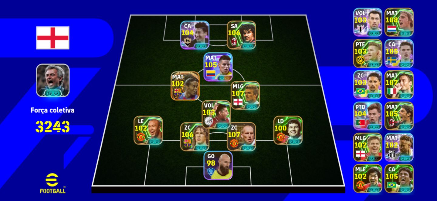 Conta de Eft 3244+ com jogadores metas GULLIT E ETC