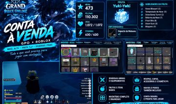 Conta gpo - com quase todos itens do sea1