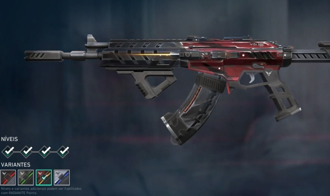 Vendendo conta de Valorant com skins