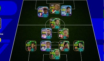 Conta eFootball Braba Muito Promissora cheio de epicos