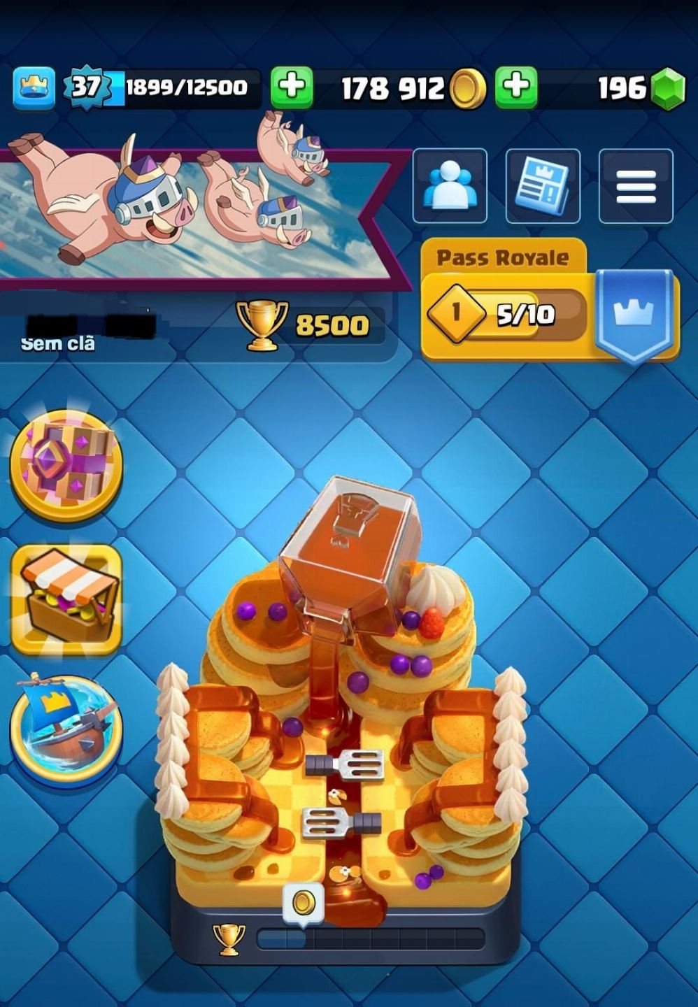 Conta de clash royale insana