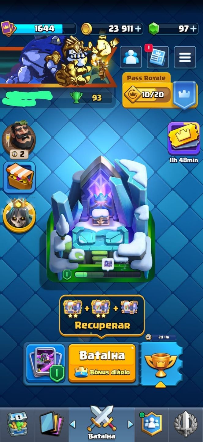 CONTA CLASH ROYALE +14K TROFÉUS!!!