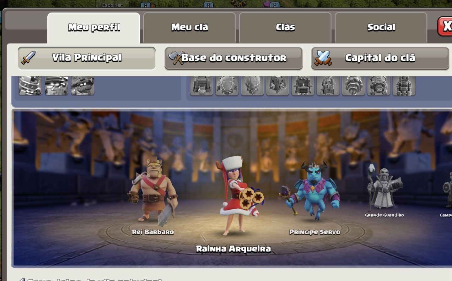Conta COC (Clash of Clans) Cv10 full