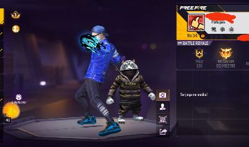 Conta de free fire barata, Barbinha, punho e mais, olhe fotos e descrição