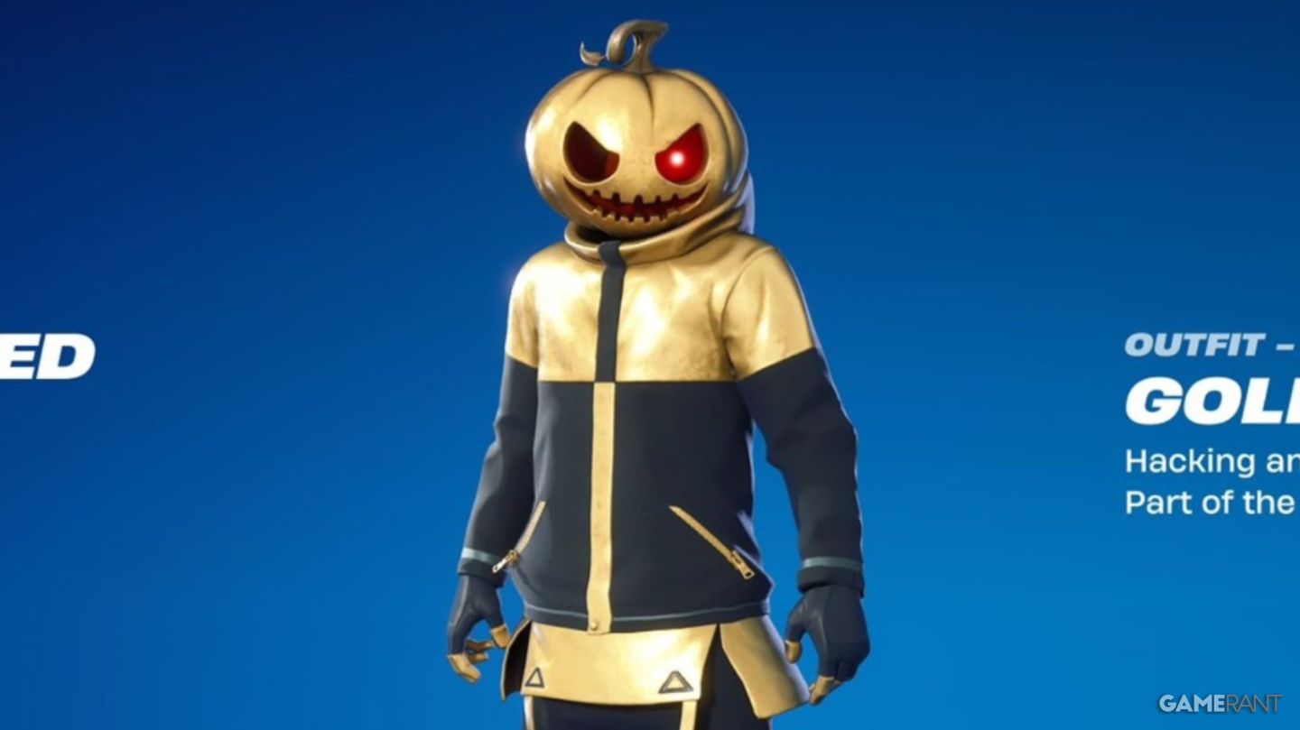 Fortnite Epic Games R$50 Gift Card + Skins Aboborado Dourado/Chiquita Espectro