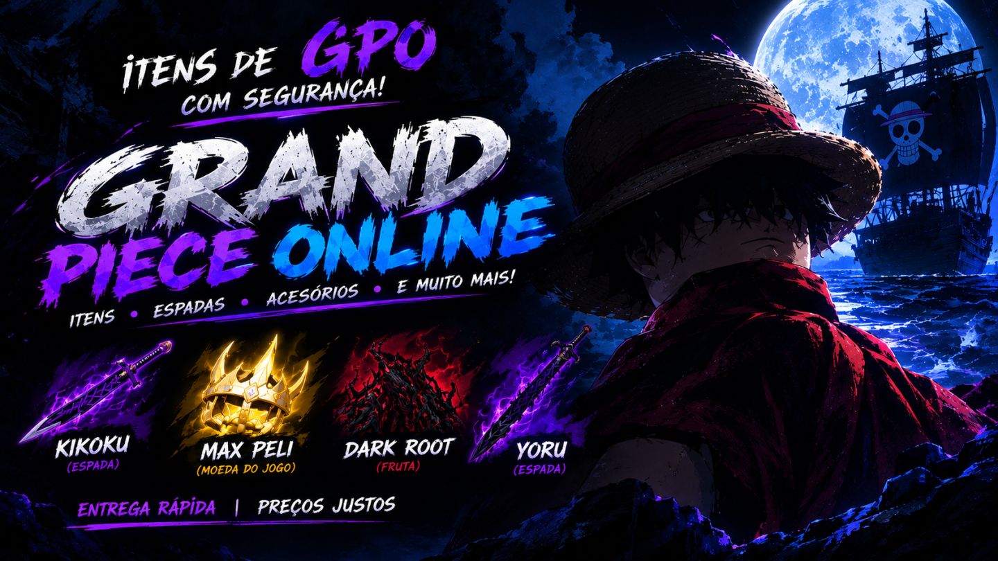 GRAND PIECE ONLINE (GPO) | ITENS E FRUTAS | ENTREGA RÁPIDA