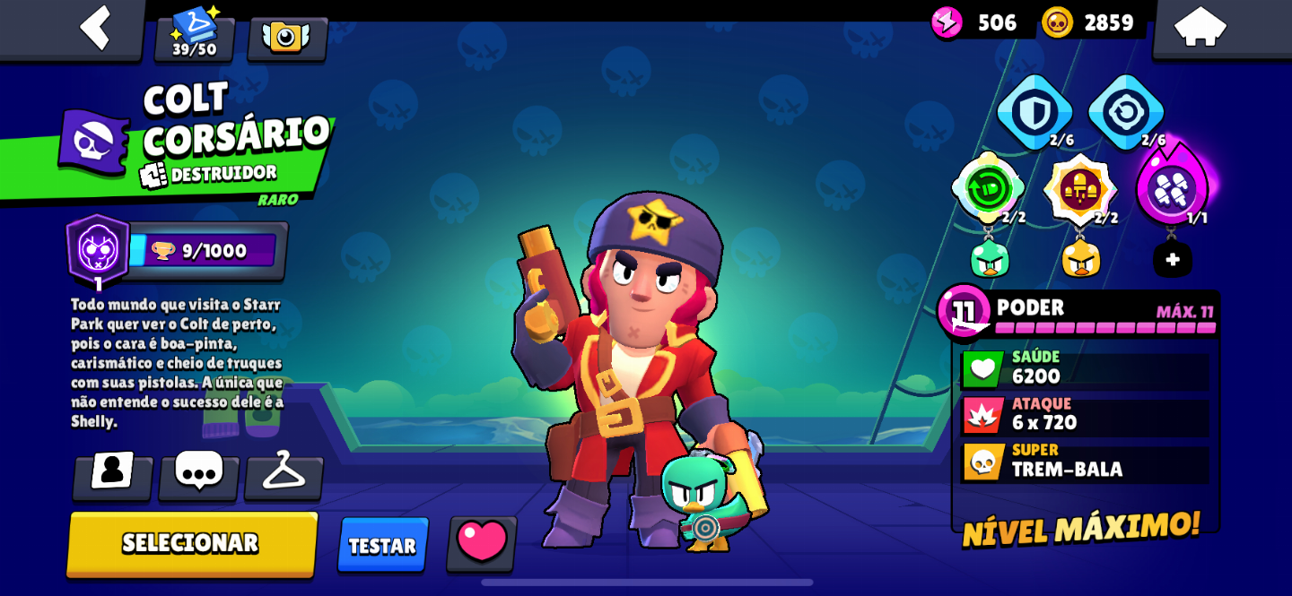CONTA DE BRAWL STARS AVANÇADA 50K DE TROFEUS!