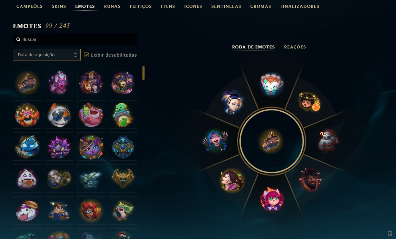 CONTA LOL LVL 163 | 77 SKINS (12 LENDÁRIAS) | MONO TAHM KENCH | HONRA 5