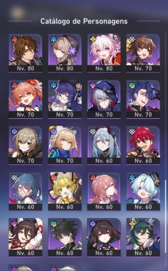 CONTA HONKAI: STAR RAIL ENDGAME | 9 CONES ASSINATURA | MUITOS T5 | EIDOLONS