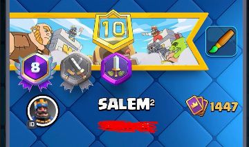 CONTA CLASH ROYALE (8 ANOS) ALTO NÍVEL E ITENS EXCLUSIVOS
