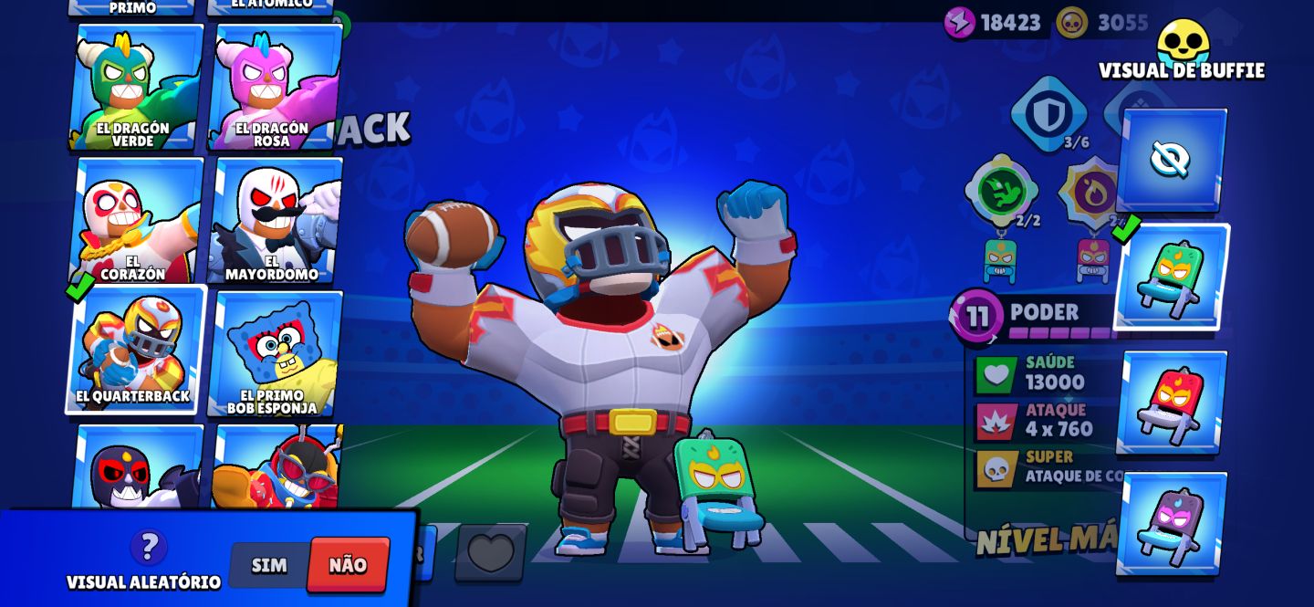 Conta rara brawl stars + conta de clash royale upada