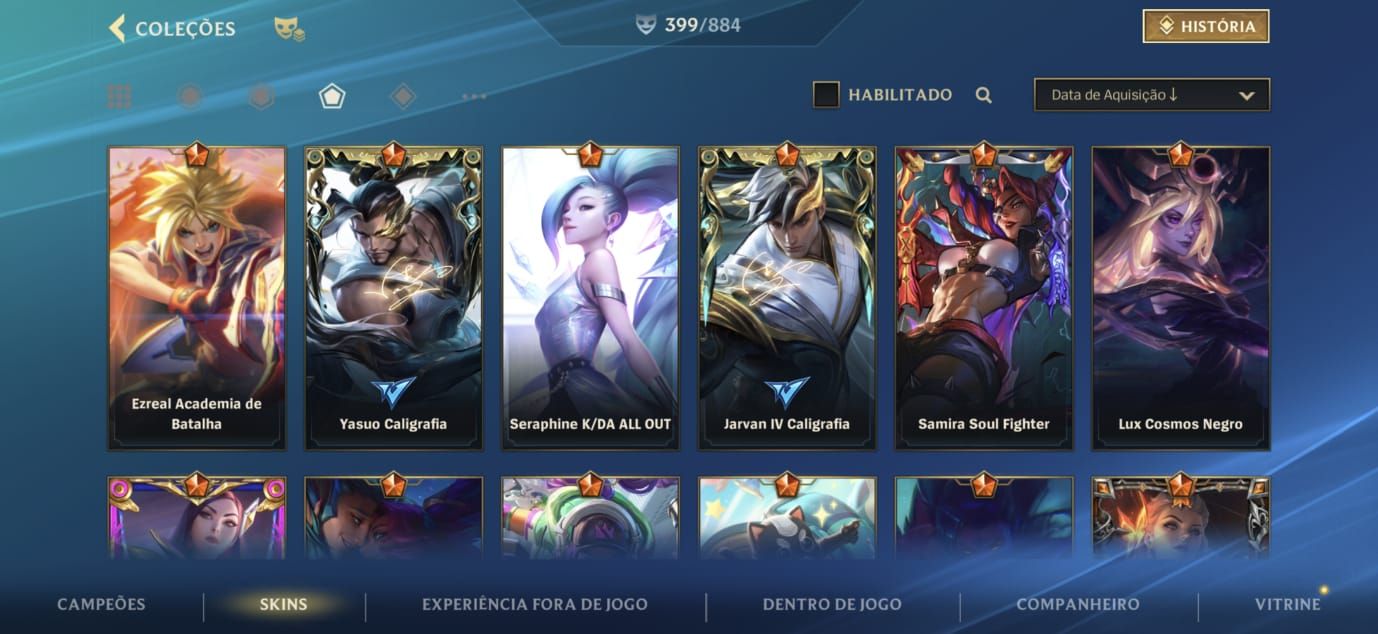 CONTA WILD RIFT TOP 1 GWEN MONARCA E LENDA 400 SKINS MUITO RARA