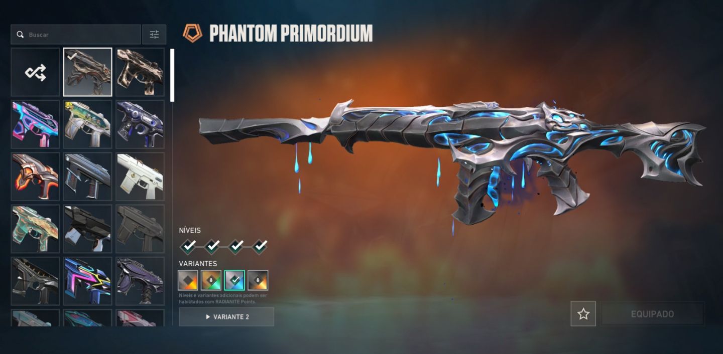 CONTA VALORANT 55 SKINS COMPRADAS 12 PACOTES FULL