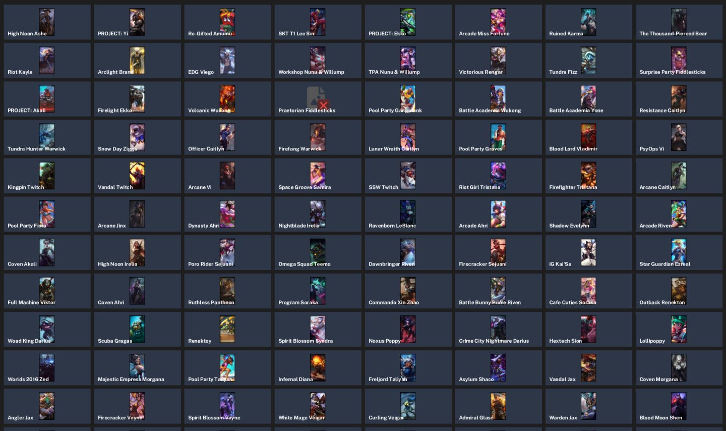 Conta LoL BR | Nível 223 | 141 Skins | 128 Campeões | Servidor Brasil
